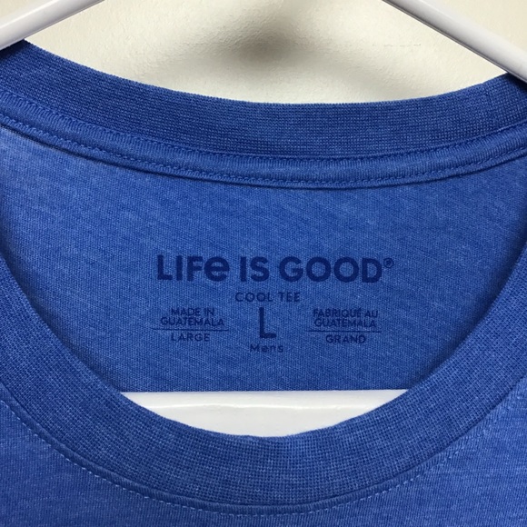 Life Is Good patriotic dog graphic long sleeve tee shirt L - Picture 4 of 10
